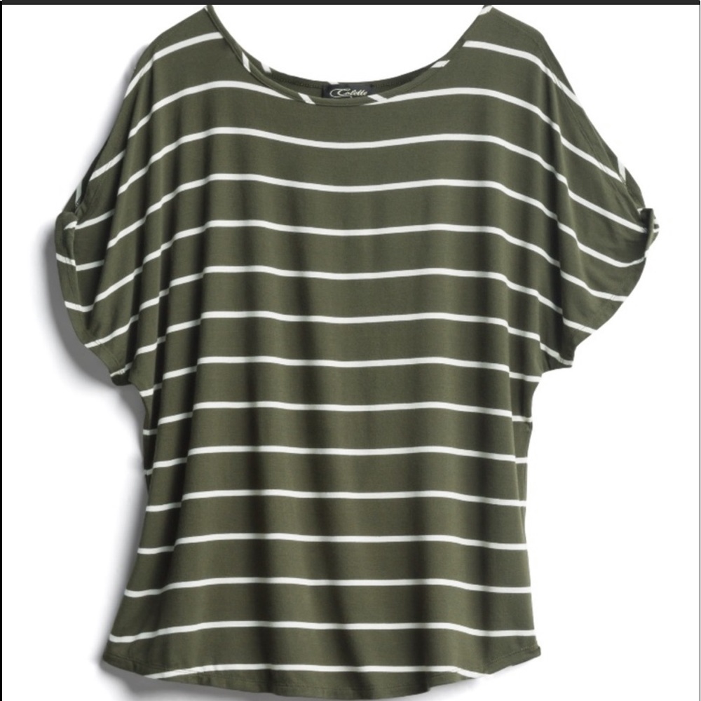 Colette Romey Cold Shoulder Top